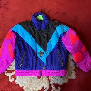 Obermeyer Multi-Colored Ski Jacket